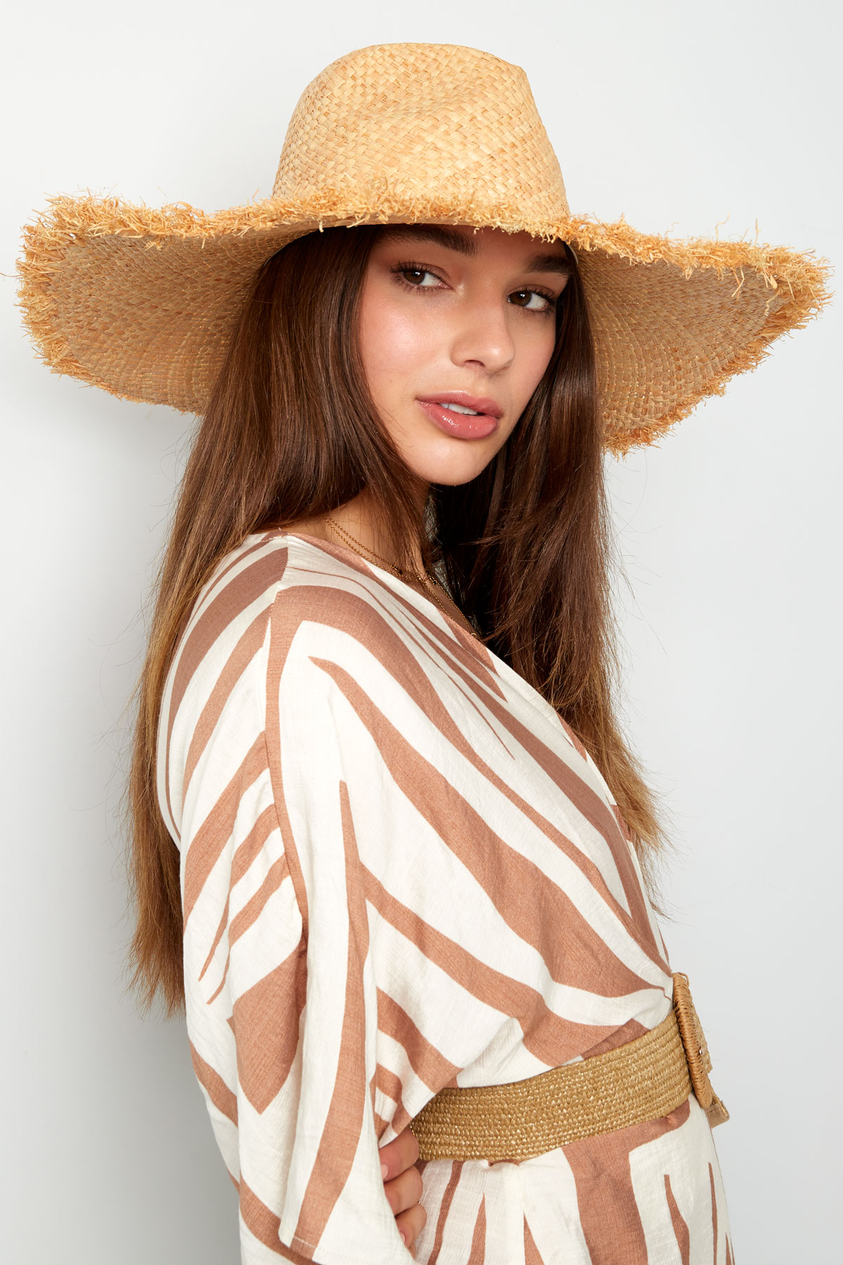 Large beach hat - beige  h5 Picture2